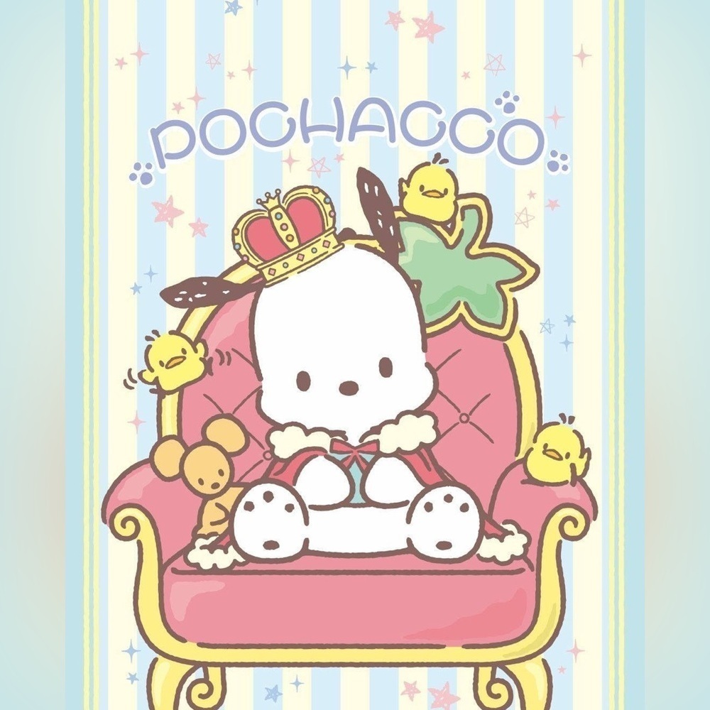 18K Gold 3D Pochacco Pave Diamond Pendant Necklace Sanrio Hello Kitty Kawaii - Picture 6 of 6